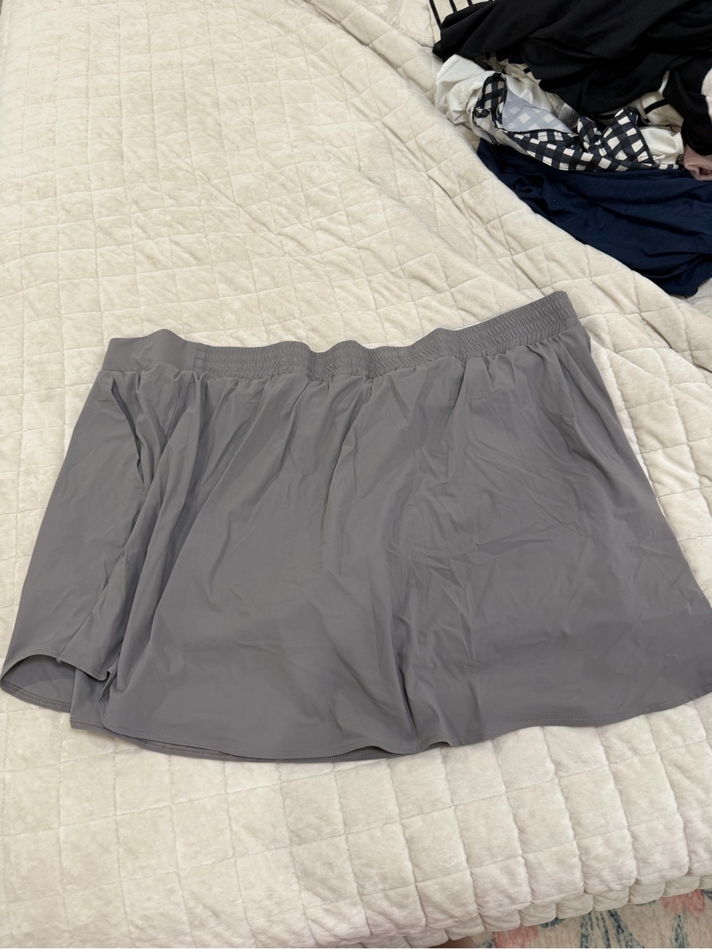 NWOT All In Motion Athletic Skirt with Elastic Waist and Built in Shorts
